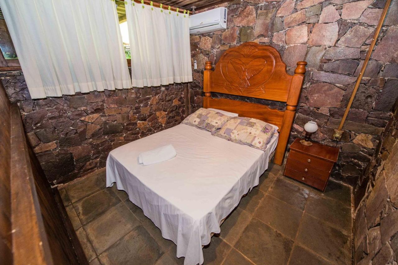 Hotel Fazenda Tres Cascatas Santo Cristo Exteriör bild