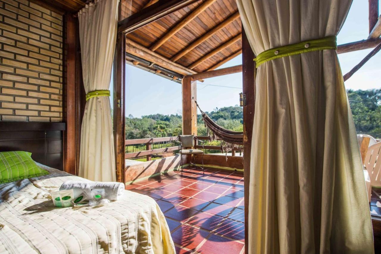 Hotel Fazenda Tres Cascatas Santo Cristo Exteriör bild