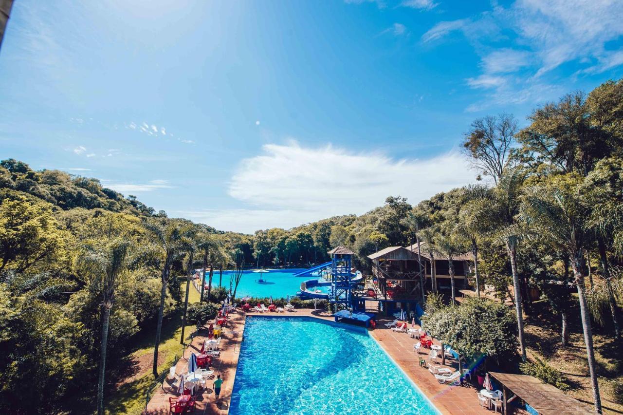 Hotel Fazenda Tres Cascatas Santo Cristo Exteriör bild